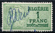 ALGERIE TIMBRE FISCAL OBLITERE  " ALGERIE  1 FRANC IMPOT DU TIMBRE " - Used Stamps