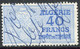 ALGERIE TIMBRE FISCAL OBLITERE  " ALGERIE  40 FRANCS IMPOT DU TIMBRE " - Used Stamps