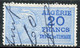 ALGERIE TIMBRE FISCAL OBLITERE  " ALGERIE  20 FRANCS IMPOT DU TIMBRE " - Used Stamps