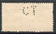 ALGERIE TIMBRE FISCAL OBLITERE AVEC PERFORATION T C  " ALGERIE  50 C.  IMPOT DU TIMBRE " - Used Stamps