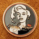 USA Marilyn Monroe (Blond - Oscar) 1 Ounce Commemorative Gold Plated Coin - UNC - Other - America