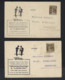6 Postkaarten Met Reclame Van LA DERNIERE HEURE Met CERES Nr. 337 ; Staat Zie 4 Scans. LOT 315 - Sobreimpresos 1932-36 (Ceres Y Mercurio)