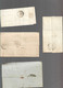 LOT    4  MARQUES POSTALES     2 SCANS - 1801-1848: Precursors XIX