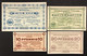 Germania Germany Camp Lager 1 Eine Mark Minden 1916 + 10 20 50 Pfennig 1917 Pow LOTTO 1879 - 5 Mark