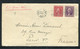 USA - Enveloppe De New York Pour Paris En 1937 Par Le S/S Queen Mary - Réf M 77 - Storia Postale