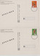 3 Carte  Coupe Du Monde Football Stade SPECIMEN - Standard Covers & Stamped On Demand (before 1995)