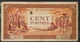 French Indochine Indochina Vietnam Viet Nam Laos Cambodia 100 Piastres EF Banknote Note / Billet 1942-45 - Pick# 66 - Indochine