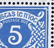 Ireland 1978 Postage Due 5p Unwatermarked Variety Frame Break Row 7/5 In A Corner Block Of 10 Mint Unmounted - Portomarken