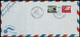 Luxembourg Luxemburg 1962 Lettre Vol Inaugural Luxembourg - Amsterdam - Covers & Documents