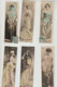 Reutlinger 6 Cartes Format Réduit Artiste-femmes (Ritter, Navita, Pierat, Cavaliéri, Juniore, Loty) - Beroemde Vrouwen