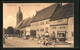 AK Sangerhausen, Markt Mit Brunnen Und St. Jacobikirche - Sangerhausen