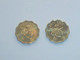 Vintage !  Hong Kong Lot Of 2 Pcs.1994 & 1998 Bauhinia Flower 20 Cents Coin (#145K) - Singapour