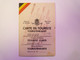 GP 2021 - 111  BELGIQUE  :  CARTE De TOURISTE  1935 Avec Timbre Fiscal   XXXX - Ohne Zuordnung