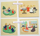 4 Geboortekaartjes / 4 Cartes De Naissances James Pennyless, 1943, 1946 & 1949 - Collections