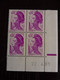 FRANCE - LIBERTE - COINS DATES - YT 2184 MNH ** - PLUSIEURS DATES - 1980-1989