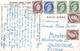 CANADA - AIRMAIL PICTURE POSTCARD 1957 MONTREAL > MÜNCHEN/DE /QF247 - Lettres & Documents