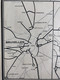 Delcampe - 1941 Carte Trajets De La Société Nationale Des Chemins De Fer Vicinaux De La Belgique Affiche  Tram Tramway - Spoorweg