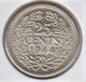 @Y@    Nederland  25 Cent   Wilhelmina 1944        (5228) - 2.5 Cent