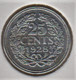 @Y@    Nederland  25 Cent   Wilhelmina 1928       (5231)   XF - 2.5 Cent