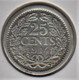 @Y@    Nederland  25 Cent   Wilhelmina 1914       (5237) - 2.5 Cent