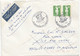 ST-PIERRE ET MIQUELON -  - Yvert No. 517 (paire) - 27 Juin 1990 - Lettre De France - Lettres & Documents
