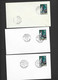 Spain 1972 Barcelona Ship And Marine Philatelic Covers X 6 , All Different Marine Route Cds - Barche