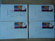 USA 41 DIFFERED CITIES MAXIMUM OLYMPIC GAMES LOS ANGELES 1984 OLYMPIC TORCH   10   SCAN - Maximum Cards