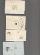 LOT    4  MARQUES POSTALES     2 SCANS - 1801-1848: Precursors XIX