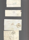 LOT    4  MARQUES POSTALES     2 SCANS - 1801-1848: Precursores XIX