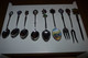 Lot De 9 Cuillères/fourchette Et Ustensiles De Collection. - Spoons