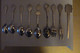 Lot De 9 Cuillères/fourchette Et Ustensiles De Collection. - Spoons