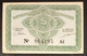 French Indochine Indochina Vietnam Viet Nam Laos Cambodia 5 Cents AU Banknote Note Billet 1942 - Pick # 88a / 2 Photos - Indochine
