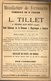 PUB 1891 - Ferrures & Freins Wagons A Genot à Nouzon; Crémone Fontes Sur Modèle L. Tillet Vrigne Aux Bois 08 Ardennes - Advertising