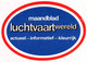 12489 " MAANDBLAD LUCHTVAARTWERELD-ACTUEEL-INFORMATIEF-KLEURRIJK " - Stickers