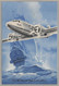 12491 " THE FLYING DUTCHMAN-K.L.M.-ROYAL DUTCH AIR LINES " RUBBERIZED ON THE BACK-GOMMATO SUL RETRO - Pegatinas