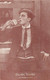 169 - Original - Buster Keaton In Hard Luck - Silent Movie - Cinema Actor - Unused - VG Condition - 2 Scans - Acteurs