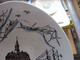 Old Porcelain Plate  Ebeltoft Mols Silk Screen Hand Painted Diameter 18.5 Cm - Andere & Zonder Classificatie