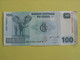 Billet De 100 Francs 2007 Banque Centrale Du Congo. - Zonder Classificatie