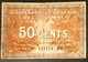 French Indochine Indochina Vietnam Viet Nam Laos Cambodia 50 Cents VF Banknote Note 1939 - Pick # 87e / 2 Photos - Indochine