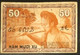 French Indochine Indochina Vietnam Viet Nam Laos Cambodia 50 Cents VF Banknote Note 1939 - Pick # 87e / 2 Photos - Indochina