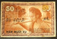 French Indochine Indochina Vietnam Viet Nam Laos Cambodia 50 Cents VF Banknote Note 1939 - Pick # 87d / 2 Photos - Indocina