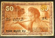 French Indochine Indochina Vietnam Viet Nam Laos Cambodia 50 Cents VF Banknote Note 1939 - Pick # 87d / 2 Photos - Indochine