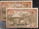 02 Indochine Indochina Vietnam Viet Nam Laos Cambodia 20 Cents AU Consecutive Banknote Notes 1939 - Pick # 86c / 2 Photo - Indochina