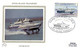 (QQ 35) Jersey Silk FDC (Premier Jour) 1981 - Benham Sik First Day Cover - Hydrofoil (boat) - Jersey