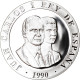 Monnaie, Espagne, Juan Carlos I, 2000 Pesetas, 1990, SPL+, Argent, KM:859 - 2 000 Pesetas