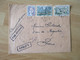 Lettre Pneumatique 3 Timbre Non Reclame Rebuts Nombreux Cachet De Transit - 1961-....