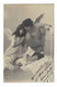 DG1998 - JEUNE FILLE FILLETTE ,ENFANT, MADCHEN FAMOUS 1910 CHILD MODEL AS GUARDIAN ANGEL RPPC - Portraits