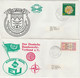 ALLEMAGNE  RFA   -MILITARIA   LOT DE 8 LETTRES COMMEMORATIVES -BUNDESWEHR - Militares