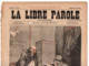 LA LIBRE PAROLE Revue Illustré 1895 Édouard Drumont  Caricature Antisémite - Judaica - Talmud Double Page - Revues Anciennes - Avant 1900