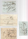 LOT    4  MARQUES POSTALES     2 SCANS - 1801-1848: Precursors XIX